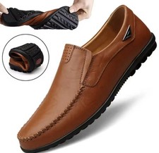 Mocassini uomo in pelle