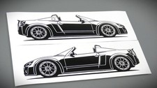 Adesivo Opel Speedster 2.2l