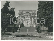 1930 ca Area di BRESCIA Villa padronale - Giardino con statue *Foto 24x17 cm