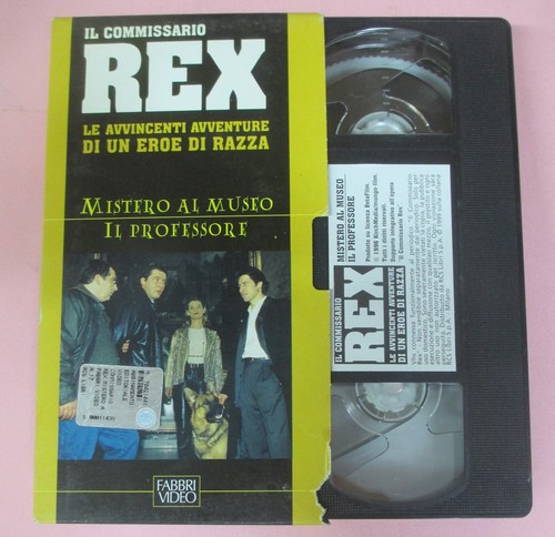 Vhs film commissario rex - vhs*film,