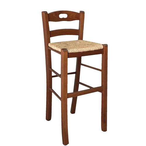Sgabello legno massello con - legno,
