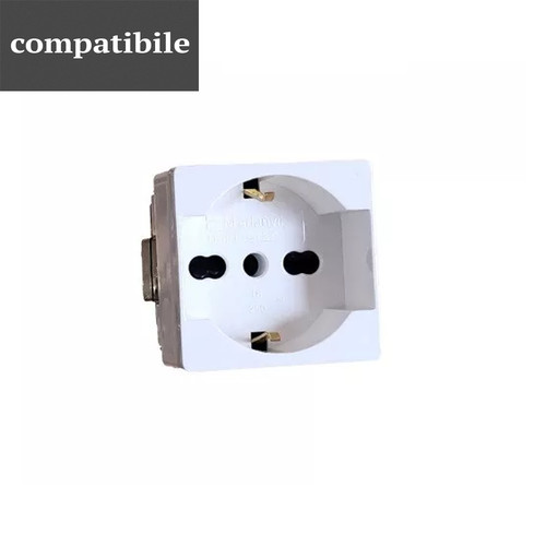 Presa schuko compatibile - presa,