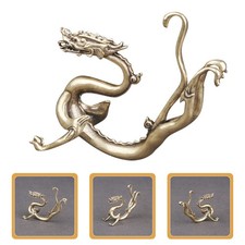 Statua drago ottone tavolo - drago,