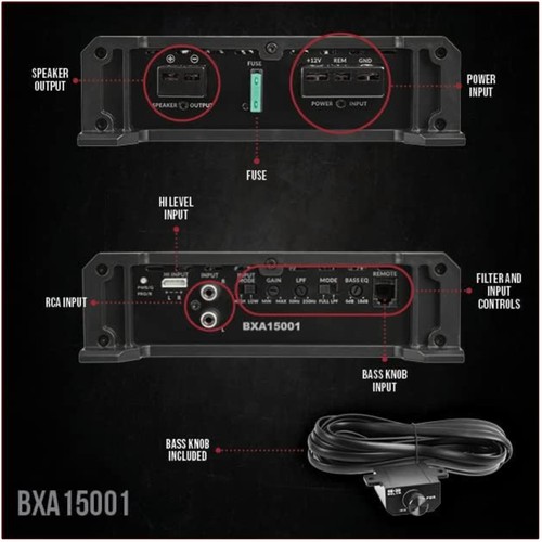 Amplificatore monoblocco - bx-,