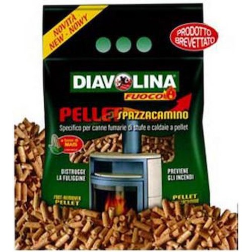 Diavolina pellet spazzacamini - pellet,