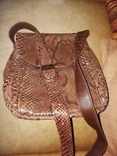 BORSA TUSCAN'S IN VERA PELLE DI PITONE