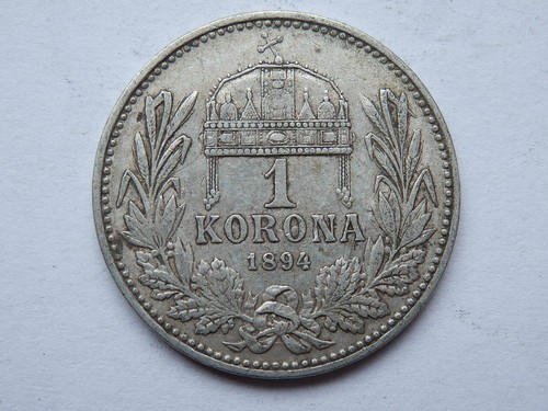 Korona 1894 moneta coin - 1,