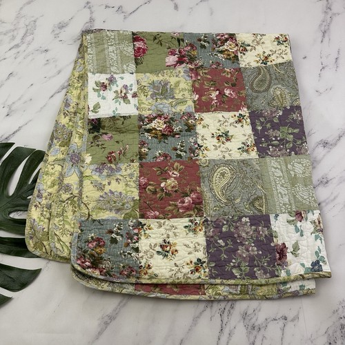 Trapunta coperta vintage anni