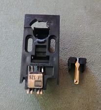 Testina Dual/Shure m91mg su slitta tk126, con puntina compatibile nuova