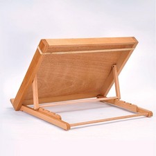 Cavalletto da tavolo in legno per la pittura di forniture artistiche regolabili