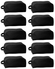 10er Set Borsa Scarpe Nero