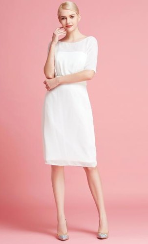 Abito sposa corto hbh una - sposa,
