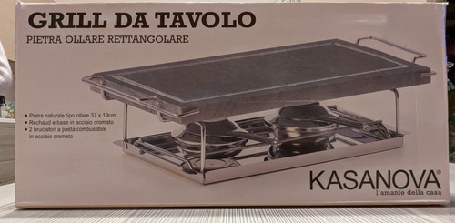 Grill tavolo pietra - pietra, ollare