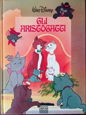 Gli aristogatti Walt Disney Libri ragazzi Mondadori 1988 Rilegato formato grande