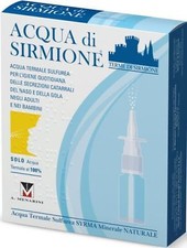 Acqua di sirmione minerale naturale 6 flaconi 15ml