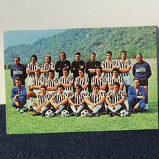 Cartolina squadra calcio