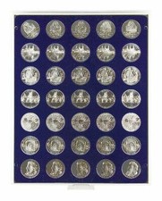 Box per monete Marine-Grigio /