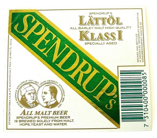 Spendrups bryuggeri spendrup - spendrups,