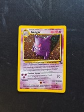 Carta Pokemon Gengar Holo rare 5/62 Fossil ITA EXC vintage