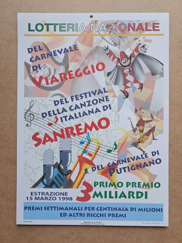 Locandina lotteria - , di