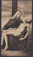 santino antico de la Madonna image pieuse holy card estampa