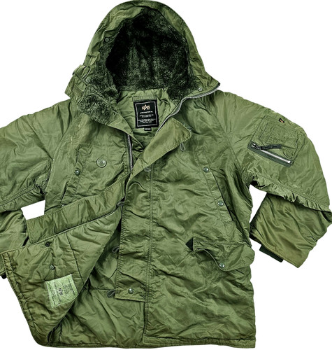 Caldo parka militare uomo - parka,