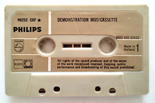 Mc Philips Demonstration Musicassette  99252 CXF Musicassetta Vintage Cassette
