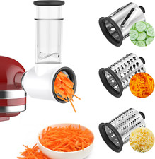 Affettatrice Tritatutto per Kitchenaid Mixer, Grattugia per Formaggio per Kitche