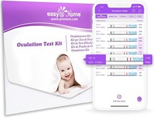 25x Test Ovulazione Altamente Preciso Monitoraggio Ciclo Periodo Fertile Con App