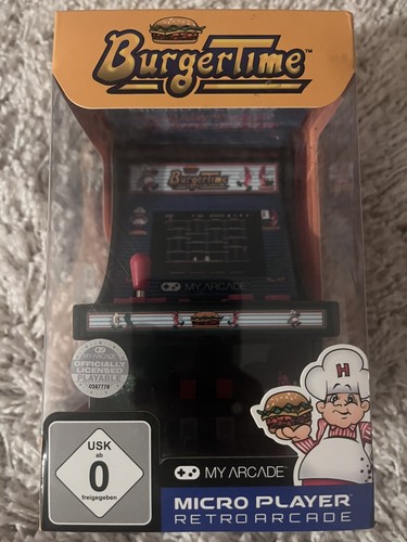 Burger time real mini - mini, arcade