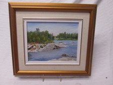 Olio su tavola originale Parry