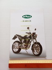 Borile B 500 CR depliant ITALIANO originale