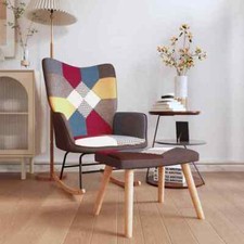 vidaXL Sedia a Dondolo con