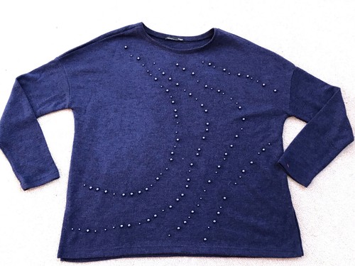 Maglione zara viola - maglione,
