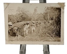 WW2 Photo Natives Holding