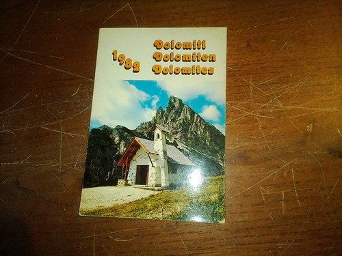Dolomiti calendario anno - dolomiti, 1982