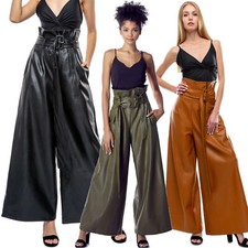 Pantalones Palazzo Cintura