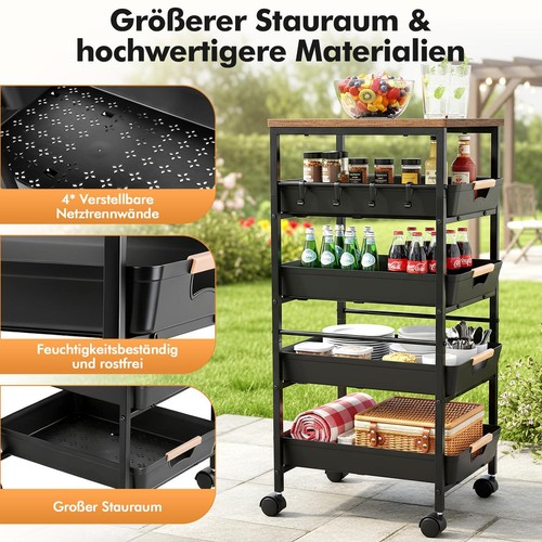 Scaffale con ruote - , carrello