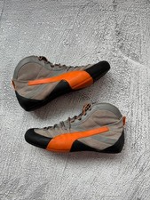 Vintage Puma Klim Hi-Top Sneakers Speed Cat Biker Stivali Stile Giapponese Uomo US 10