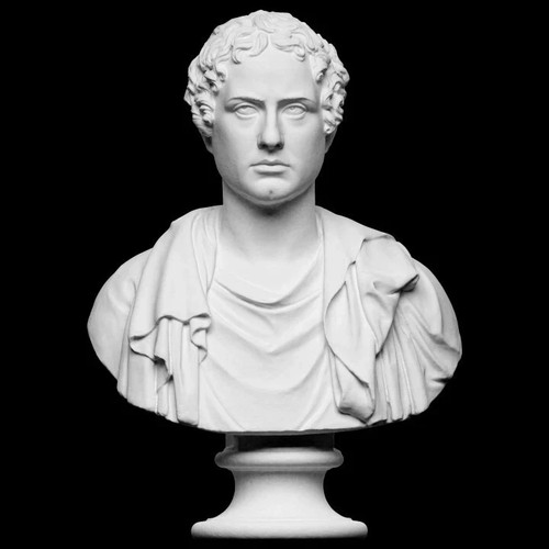 Statua scultura busto - busto, george