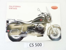 Depliant Brochure Guzzi California Vintage dim 30 x 21 cm materiale commercia...