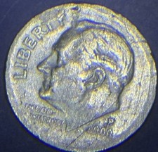 2000 P Roosevelt Dime Rim