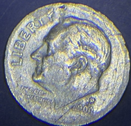 2000 roosevelt dime rim - p,
