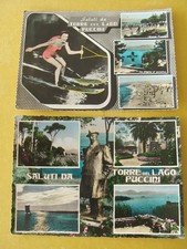(FG.M26) 2 cartoline: SALUTI DA TORRE DEL LAGO PUCCINI - VEDUTINE