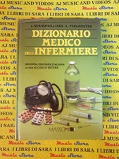 Book libro DIZIONARIO MEDICO DELLE INFERMIERE J.Quevauvilliers-L.Perlemuter (L7)