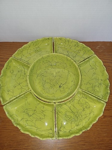 Vassoio ceramica anni - , mcm