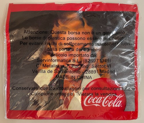Coca cola borsa nylon - cola,