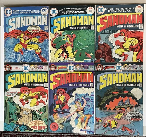 The sandman 1974 75 - #1-6, set