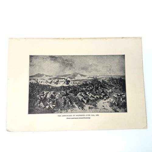 Antica incisione battaglia - incisione, di
