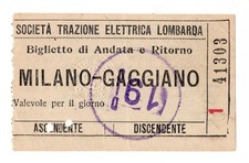 BIGLIETTO  TICKET   TRAM